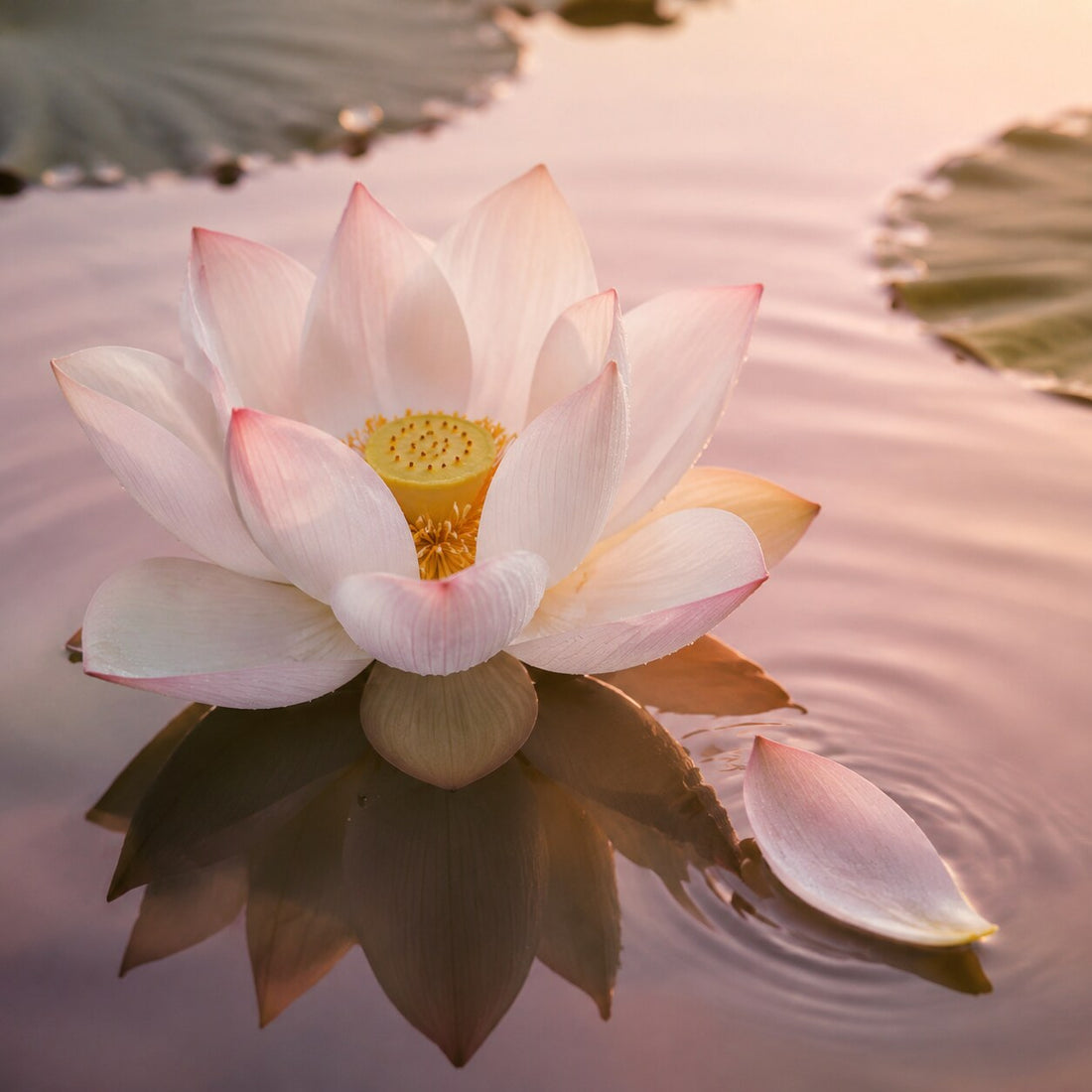 Extracto de loto en cosmética: serenidad botánica para la piel: representación botánica y textura cosmética del activo