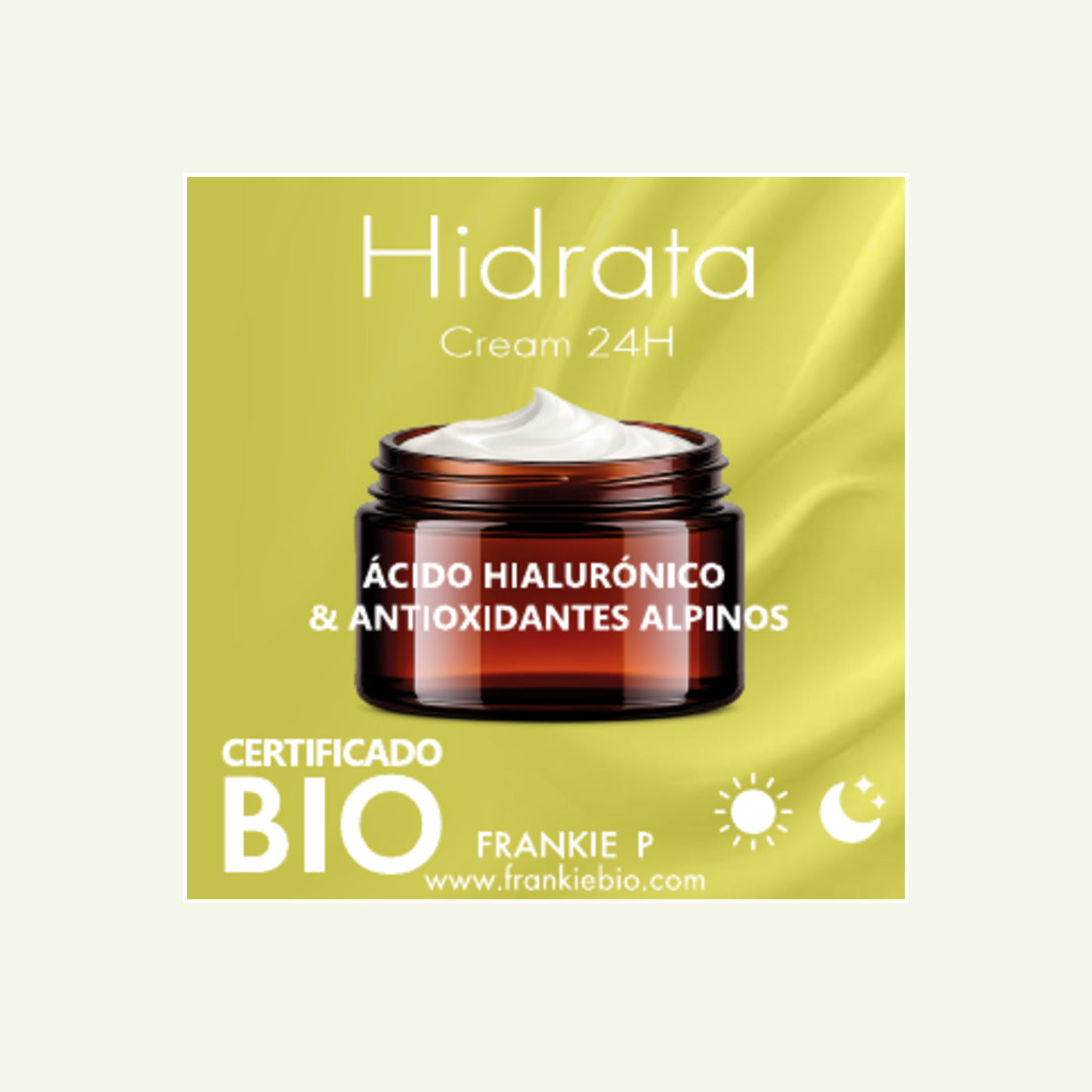 Crema Día BIO Hidratación Prolongada - 50 ml - FRANKIE P.