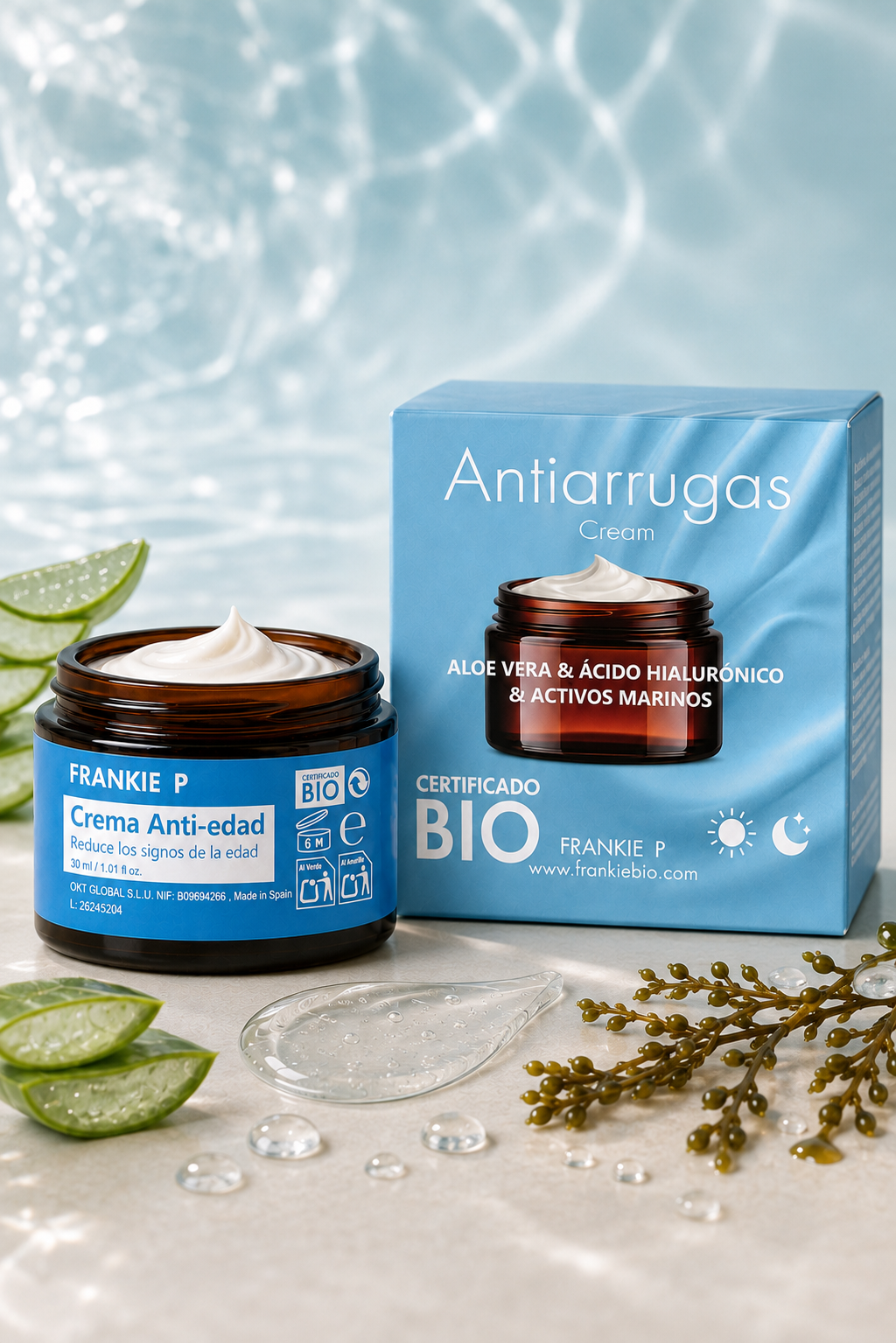 Crema Anti-Edad BIO FRANKIE P con caja
