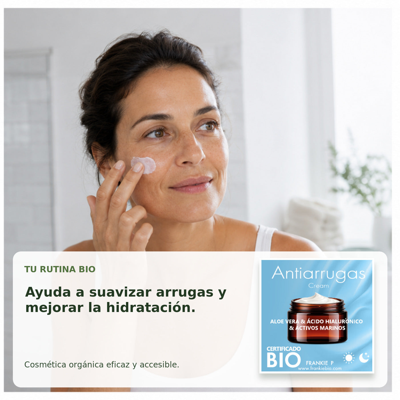 Crema Anti-Edad BIO - 30 ml - rutina y beneficios