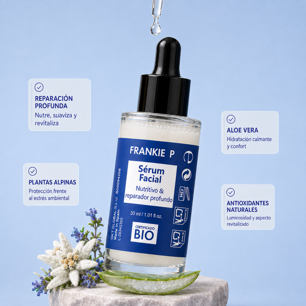 Sérum Facial BIO FRANKIE P - reparación profunda