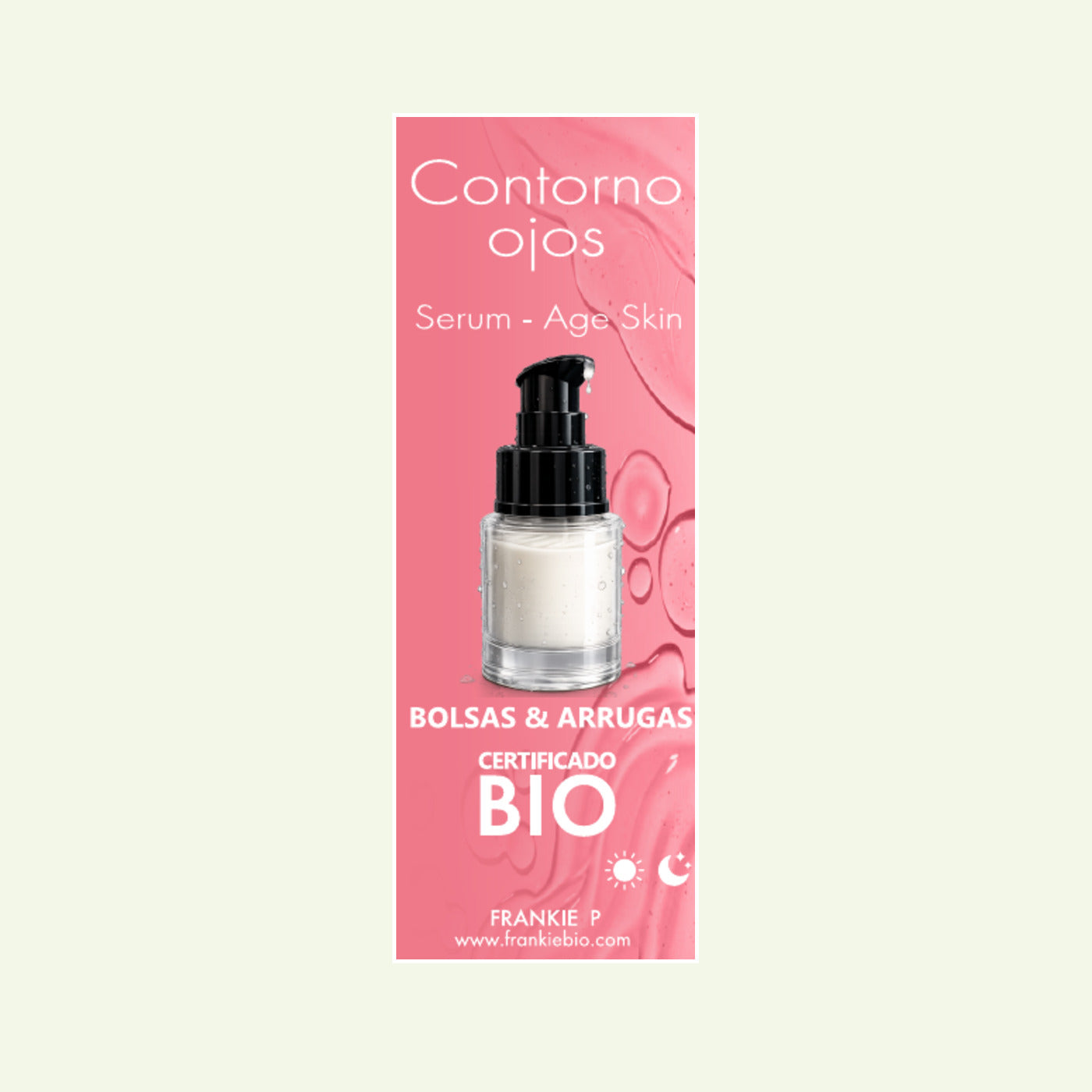 Sérum de Ojos BIO Antiedad - 15 ml - FRANKIE P.