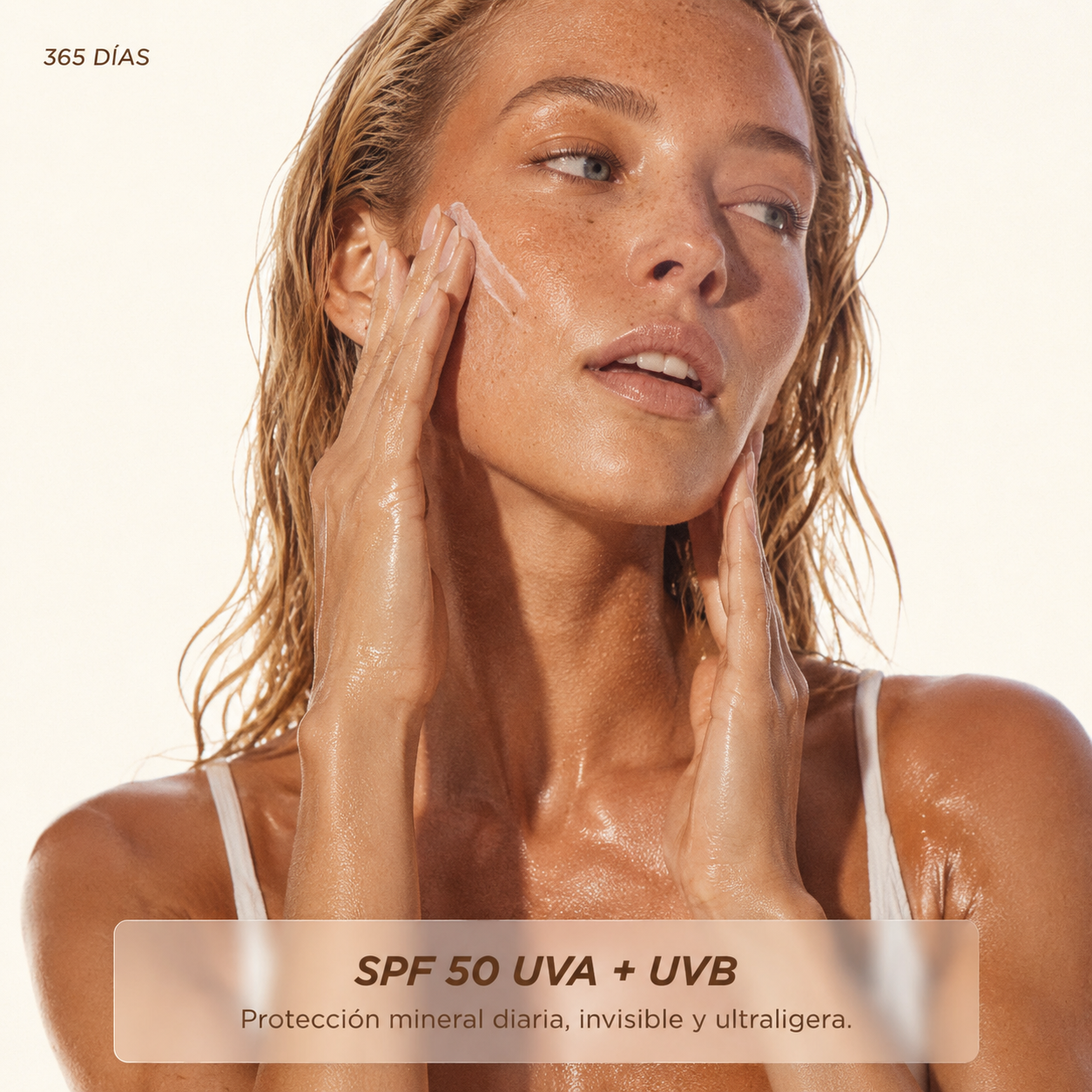 Ritual de protección mineral SPF 50 UVA y UVB FRANKIE P