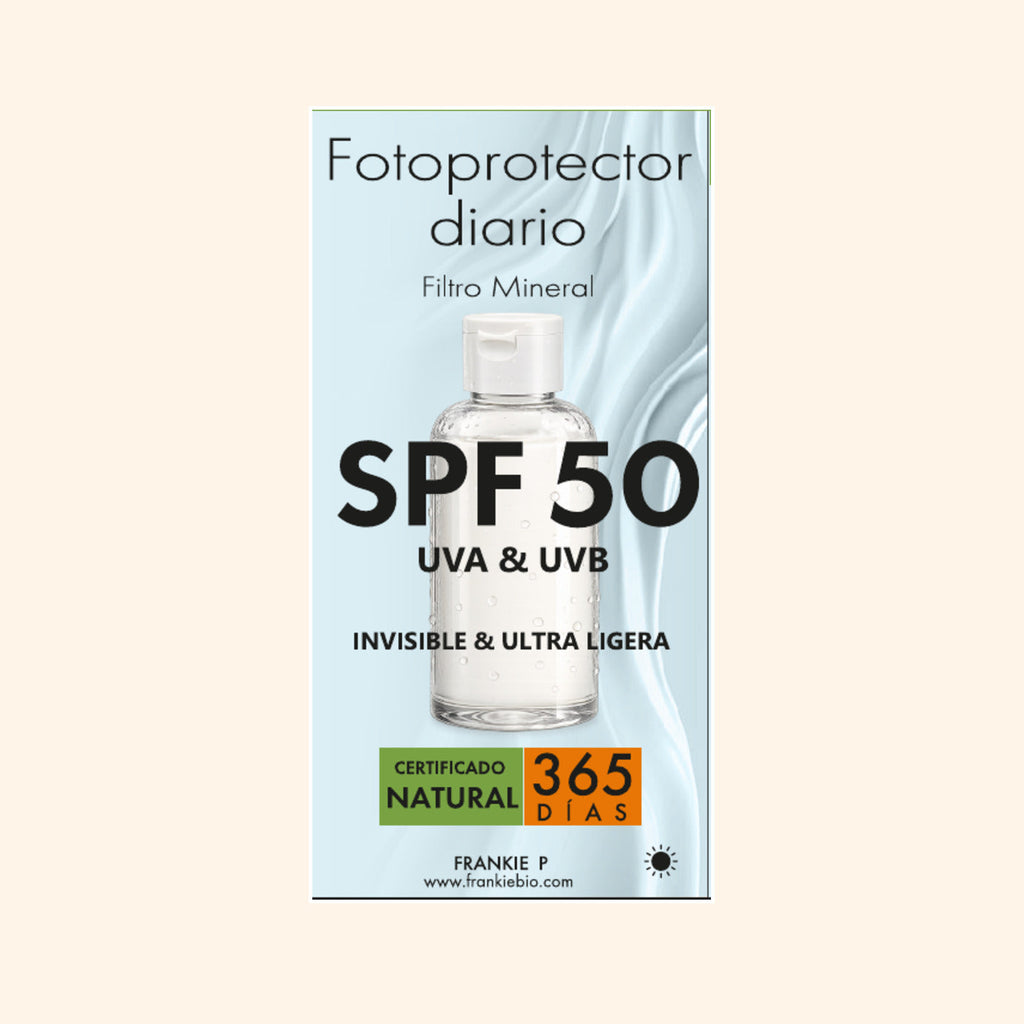 Fotoprotector Mineral BIO SPF 50 - 50 ml - FRANKIE P.