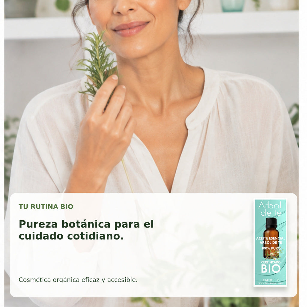 Aceite Esencial de Árbol de Té BIO - 15 ml - rutina y beneficios