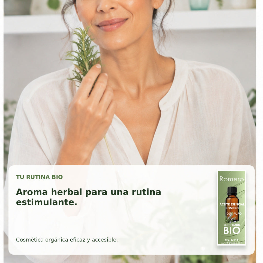 Aceite Esencial de Romero BIO - 15 ml - rutina y beneficios