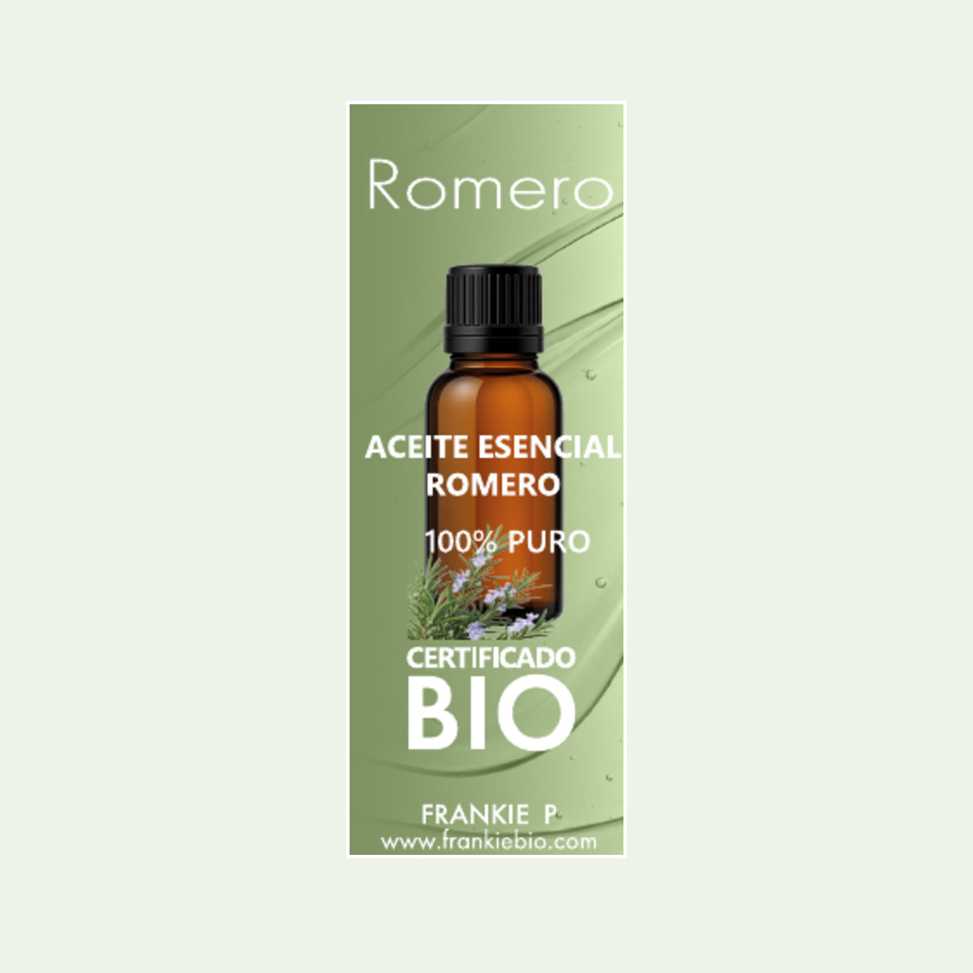 Aceite Esencial de Romero BIO - 15 ml - FRANKIE P.