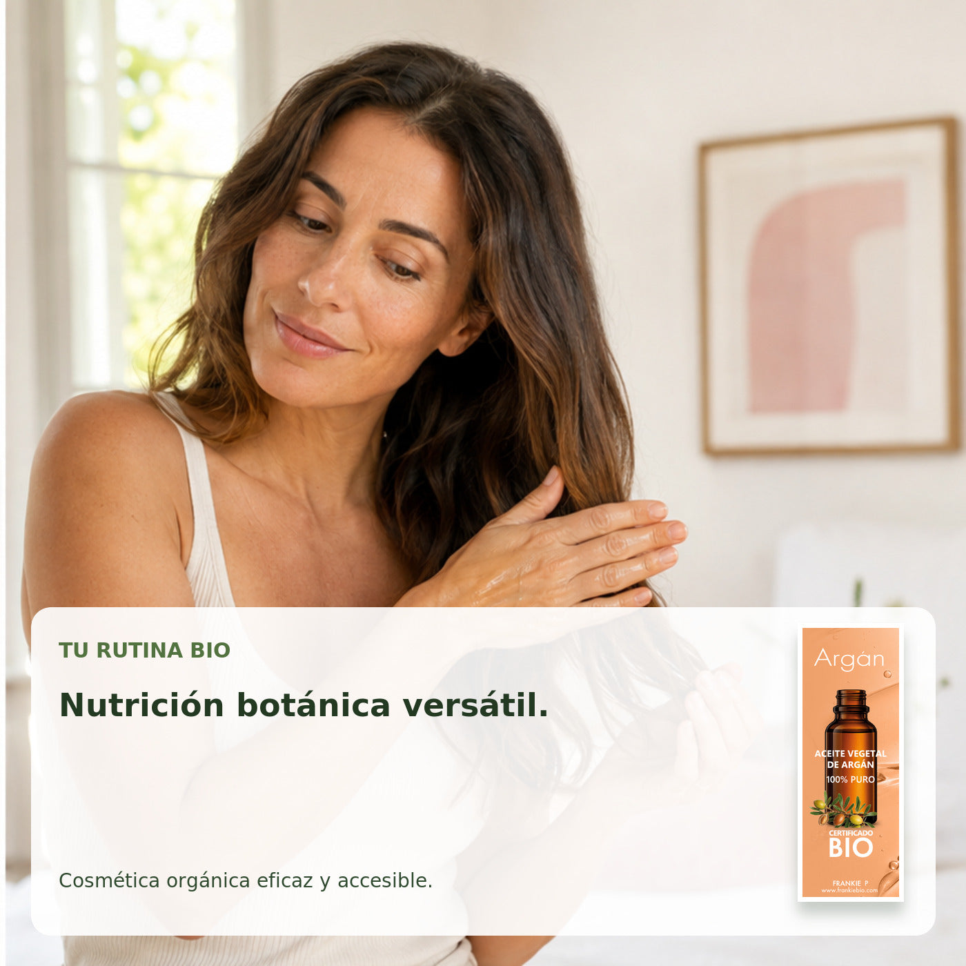 Aceite Vegetal de Argán BIO - 30 ml - rutina y beneficios
