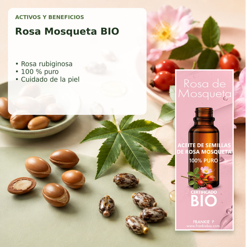 Aceite de Rosa Mosqueta BIO - 30 ml - activos y beneficios